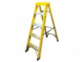Zarges Fibreglass Swingback Steps 5 Rungs £140.55 

The Zarges Fibreglass Swingback Steps Have Non-conductive, Glass Reinforced Stiles Making Them Ideal For Electrical Contractors. The Stepladder Has Strong, Locking Side Arms And Double Riveted, No