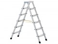 Zarges Anodised Double Sided Steps 2 x 10 Rungs £373.25 The Zarges Double Sided Stepladders Have Stiles With A Smooth Anodised Finish And 80mm Deep Treads To Allow Standing Without Fatigue. The Treads And Stiles Are Made From Extruded Aluminium Sections Fo