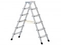 Double-sided step ladder