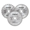 Trend CSB/165/3PK/B 165mm Mixed Triple Pack 24T/40T/52T £26.99 Trend Csb/165/3pk/b 165mm Mixed Triple Pack 24t/40t/52t


	Multi-pack Of Same Diameter Sawblades Designed For A Professional Finish In Soft Wood, Hard Wood, Plasterboard, Stone Fibre Board, Particl