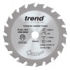 Trend CSB/8520 Craft Saw Blade 85mm X 20T X 10mm Titan £9.68 Thin Kerf Sawblades For Cordless Saws.
Sawblades Designed For A Professional Finish In Particle Board, Plywood, Mdf And Hardboard.
Reamed Bore To Ensure Precise Fit To Saw To Minimise Vibration.
Silve