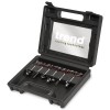 Trend SET/SS11X1/4TC 6 Piece Router Bit Set £14.99 Trend 6 Piece Router Cutter Set - 1/4in Shank Excellent Value For Money, Offering A Range Of The Most Popular Cutters For Decorative And Constructional Woodworking. The Set Contains Three Non-bearing 