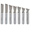Trend Dovetailer 7pc Cutter Set 8mm Shank Was £99.95 £89.95 Trend Dovetailer 7pc Cutter Set 8mm Shank Was £99.95
A Range Of Professional Range Cutters For Use With The Dc400 Dovetailing Centres. The Set Comprises Of Five Dovetail Cutters And Two 8mm S