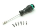 Wera 051615  Kraftform Bit Holding S/driver With Bits £22.99 Wera 051615  Kraftform Bit Holding S/driver With Bits

The Wera Bit Holding Screwdriver Has A 120mm Hexagonal Blade With A Strong Permanent Magnet And Is Suitable For Use With Hexagon Insert Bi