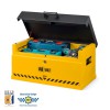 Van Vault Mobi and Docking Station Vehicle Storage £204.95 Van Vault Mobi And Docking Station Vehicle Storage
Drop & Dock.
Designed For Tradespeople wanting To Move From Job to Job With Their Tools locked In Securely
One Sim