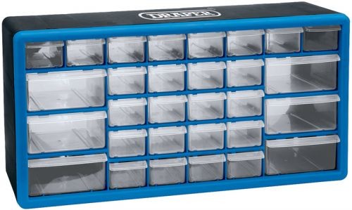 Draper 30 Drawer Storage Cabinet/organiser - 500 X 160 X 255mm