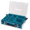 Makita 191X80-2 MakPac Clear Lid Organiser With Inserts £49.95 Makita 191x80-2 Makpac Clear Lid Organiser With Inserts


	Can Stack On Top Of Makpac Series
	Comes With 13 Boxes - Removable Compartments For Storing Accessories
	Clear Lid Allows For Easy Ident