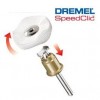 DREMEL 423 Polishing Cloth Wheel £2.99 Dremel 423 Polishing Cloth Wheel
Contents
This Wheel Is Ideal For Polishing Metals And Plastics.
Can Also Be Used With Mandrel 402.
Quick, Easy, Keyless.