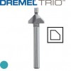 DREMEL TRIO Chamfer Router Bit (TR618) was £15.99 £7.99 Dremel Trio Chamfer Router Bit (tr618)
Features & Benefits
Dremel Trio™ Chamfer Router Bit For Routing In Wood And Other Soft Materials.
Dedicated Accessory For