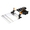 Triton TRTA001 Router Track Adaptor Guide £39.95 Triton Trta001 Router Track Adaptor Guide
Robust Chrome-plated Base Plate And Guide Rails Provide A Sturdy Structure When Combined With The Impact-resistant Plastic. Quick-fastening Mechanism Ensur