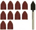 Proxxon 28987 Cone And 10 Sleeves £12.89 Proxxon 28987 Cone And 10 Sleeves
Dia 9 X 13mm Drum Plus Shaft
5 X 80grit Sleeves
5 X 150 Grit Sleeves