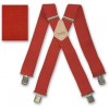 Brimarc Plain Red Braces £16.59 Brimarc Plain Red Braces
Features:
• Heavy Duty Elasticated Braces
• Wide Comfortable Straps
• Leather Reinforced Cross Over
• Extra Strong Clips
• Fully A