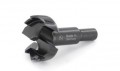 Famag Hinge boring bit, with Bormax head, OØ35mm £17.49
O Dia: 35mm
S Dia.: 10mm
Oal: 60mm
Effective Length: 40mm
Small Centre Point, Taper Tap And Two Main Cutting Edges. The Zenterfix Is Equipped With A Guide Bush Incl. Spring And A Core Dr