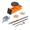 Triton T3PHJ T3 Handy Pocket-Hole Jig 3/4\" (19mm) £29.99 Triton T3phj T3 Handy Pocket-hole Jig 3/4" (19mm)
Strong Nylon Body With Hardened Steel Drill Guide. For Fast Clamp-free Drilling Of Pocket Holes In Wood For Repeated Use In Joinery Work, Such