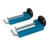 Rockler 433225 Universal Fence Clamps 2pk £23.49 Rockler 433225 Universal Fence Clamps 2pk
Rigid Aluminium Body With Steel Threaded Components. Range Of Travel 12.4mm - 146mm (1/2" - 5-3/4"). Clamp Arms Fit Into 9.5mm (3/8") Ho