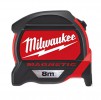 Milwaukee Premium Magnetic Tape Measure 8m (Width 27mm) Metric Only £17.99
The Milwaukee Premium Magnetic Tape Measure Has A Double Sided Nylon Bonded Blade That Has Metric Only graduations. The Blade Coating Provides Extreme Protection And Durab