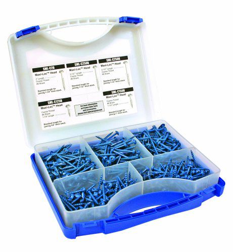 Kreg SK03B Blue Kote Pocket Hole Screw Kit