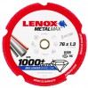 Lenox 2030863 METALMAX Diamond Edge Cutoff Wheel, 75 x 9.52 x 1.3 for Die Grinder £14.39 1,000+ Cuts:
Metalmax™ Delivers 1,000 Or More Cuts With No Need For Wheel Changes. That Is 30 Times Longer Life Than Thin Bonded Cut-off Wheels.*
Long Life:
Advanced Diamo