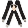 Brimarc 610769 Plain Black Braces £16.99 Brimarc 610769 Plain Black Braces
Features:
Heavy Duty Elasticated Braces
Wide Comfortable Straps
Leather Reinforced Cross Over
Extra Strong Clips