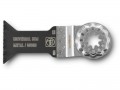 Fein 63502223210 Universal E-Cut Saw Blade 44mm Single £11.99 Bimetal With Corrugated Universal Teeth. Wide Range Of Applications For Sheet Metal Up To 2 Mm, Aluminium Profiles, Copper Pipes, Wood, Plasterboard And Plastics.
Wide, With Waist For Optimum Cutting