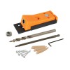 Triton T1PHJ Single Mini Pocket-Hole Jig £16.99 Triton T1phj Single Mini Pocket-hole Jig
Strong Nylon Body In A Compact Design. For Drilling Pocket Holes In Wood For Repeated Use In Joinery Work, Such As Panel Fixing, Corners And Mitre Joints. F