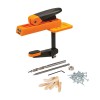 Triton T4PHJ T4 Easy-Set Pocket-Hole Jig £43.19 Triton T4phj T4 Easy-set Pocket-hole Jig

Bench-clamping Jig With Strong, Nylon Body And Hardened Steel Drill Guides. Drills Pocket Holes Quickly With Rotating Plate For 4 Preset Settings In Differe