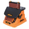 Triton TSPST450 240V Oscillating Spindle & Belt Sander £219.95 Triton Tspst450 240v Oscillating Spindle & Belt Sander
Double Configuration With Fast, Easy Changing Between Spindle Sander And Belt Sander. Dual Rotating And Vertically Oscillating Action