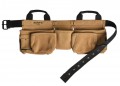 Kunys AP622 Carpenters Split Grain Apron £51.99 The Kuny's Ap-622a Carpenter's Apron Is Made From Durable Split Grain Leather With Contrasting Black Stitching, Rivets And Hammer Holders.
It Has Carry Handles To Allow Easy Handling/storag