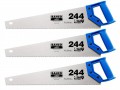 Bahco 244-20-U7/8-HP Handsaw 20in (Pack Of 3) £21.99 Bahco 244-20-u7/8-hp Handsaw 20in (pack Of 3)

The Bahco 244 Hard Point Handsaws Feature A Universal Tooth Set With High Frequency Hardened Teeth Giving Up To Five Times The Life Of Conventional Tee