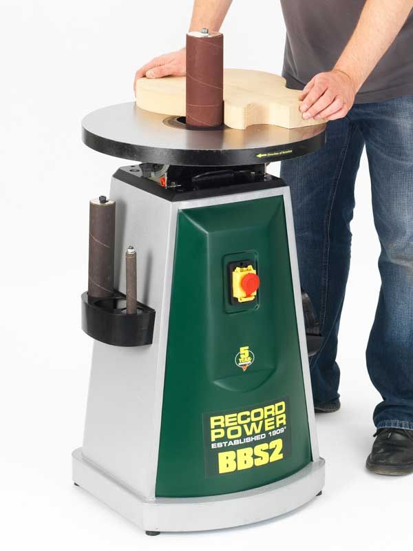 Record Power Bbs2 240v Heavy Duty Floor Standing Bobbin Sander With