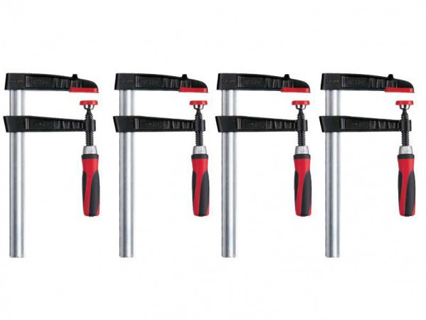 Bessey TG Screw Clamps 200mm With New Handle (Pack Of 4)