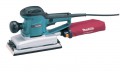 Makita BO4900V 110volt ½ Sheet Sander 330w £179.95 Bo4900v - Half Sheet Finishing Sander
Integrated Through-the-pad Dust Collection System
Features
Double Insulation
Hook And Loop Type Abrasive Paper Can Be Used.
Built-in Dust Coll