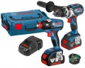 Bosch 18V Combi Twin Pack GSB18V-85C + GCY30-4 + GDX18V-EC (2 x 5.0 Ah, GAL 1880 CV, L-BOXX) DYNAMIC series £419.95 Bosch 18v Combi Twin Pack Gsb18v-85c + Gcy30-4 + Gdx18v-ec (2 X 5.0 Ah Batteries, Gal 1880 Cv, L-boxx) Dynamic Series
Contents
Gsb18v-85c Professional Combi Drill
Gdx18v-ec Impact Wre