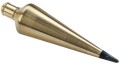Empire 912BR 12oz Brass Plumb Bob £16.99 Empire 912br 12oz Brass Plumb Bob
Features:
• Solid Brass Plumb Bob With Lacquered
Finish To Resist Corrosion
• Ties Easily To Any String Or Line
• E