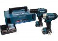 Makita CLX228AJ 12V Max 2pc Combi Kit With Combi Drill & Impact Driver 2 x 2.0Ah £149.95 Makita Clx228aj 12v Max 2pc Combi Kit

Kit Contents:


	Hp333d Combi Drill Driver
	Td110d Impact Driver
	Dc10wd Charger
	Bl1021b (x2)
	Case


Specifications:

Hp333dz Combi Drill Driver: