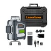Laserliner CompactPlane-Laser Green Beam 3G Pro 3 x 360 Lines With Case £269.95 Laserliner Compactplane-laser 3g Pro
3d Green Laser With One Horizontal & Two Vertical Laser Circles & Digital Connection Interface.
This 3d Laser Projects one Horizontal a