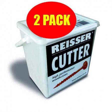 Reisser 8221425PB Cutter Tub 4.0 x 25 (1600) x 2 PACK