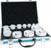 Makita D-47307 16pc Large Universal Holesaw Kit In Aluminium Case £69.95 Makita D-47307 16pc Large Universal Holesaw Kit In Aluminium Case

Kit Contains: Holesaw Sizes 16, 19, 22, 25, 32, 35, 37, 44, 51, 57, 64, 68, 76mm, X2 Arbor And X1 Spring.

Features:


	The Bi