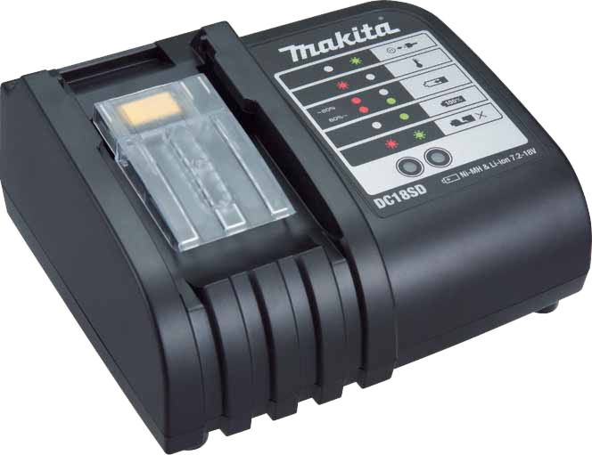 Makita battery on sale charger dc18sd