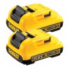DeWalt DCB127 Battery Pack 10.8 Volt Li-Ion 2.0Ah (Pack Of 2) £57.95 Dewalt Dcb 10.8 Volt Xr Compact Li-ion Battery. Longer Life, Lightweight Slide Pack Design Compatible With All Dewalt 10.8 Volt Tools. No Memory Effect And Virtually No Self-discharge For Maximum Prod