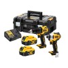 Dewalt DCK2062M2T 18V XR Brushless Compact Twin Pack (DCD709 & DCF809) - 2 x 4Ah £249.95 Kit Contains The Following: Brushless Compact Hammer Drill, Brushless Compact Impact Driver, Tstak Ii Kit Box


	Dcd709 Brushless Compact Hammer Drill
	Dcf809 Brushless Compact Impact Driver
	2 X
