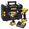 Dewalt DCK218D2T-GB 10.8V Combo Kit With NEW 10.8v Combi, Impact Driver 2 x 2.0Ah Batteries, Charger & TSTAK £154.95 Dewalt Dck218d2t-gb 10.8v Combo Kit With New 10.8v Combi, Impact Driver 2 X 2.0ah Batteries, Charger & Tstak
Contents:
Dcd716 Hammer Drill Driver
Dcf815 Impact Driver
2 X 2.0ah Slide