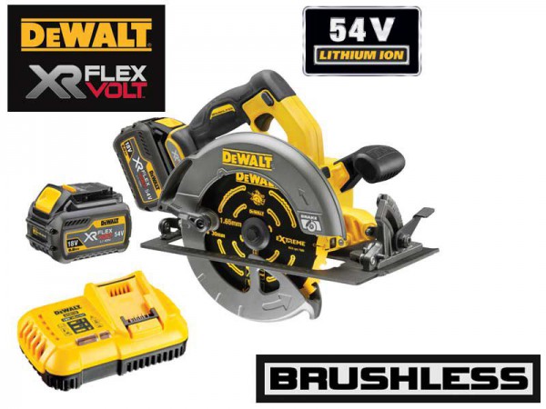 Dewalt Dcs575t2 54v Xr Flexvolt Circular Saw 2 X Batteries