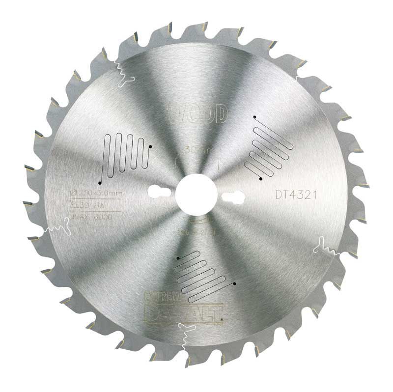 Rake Circ Saw Blade 250mm X 30mm 