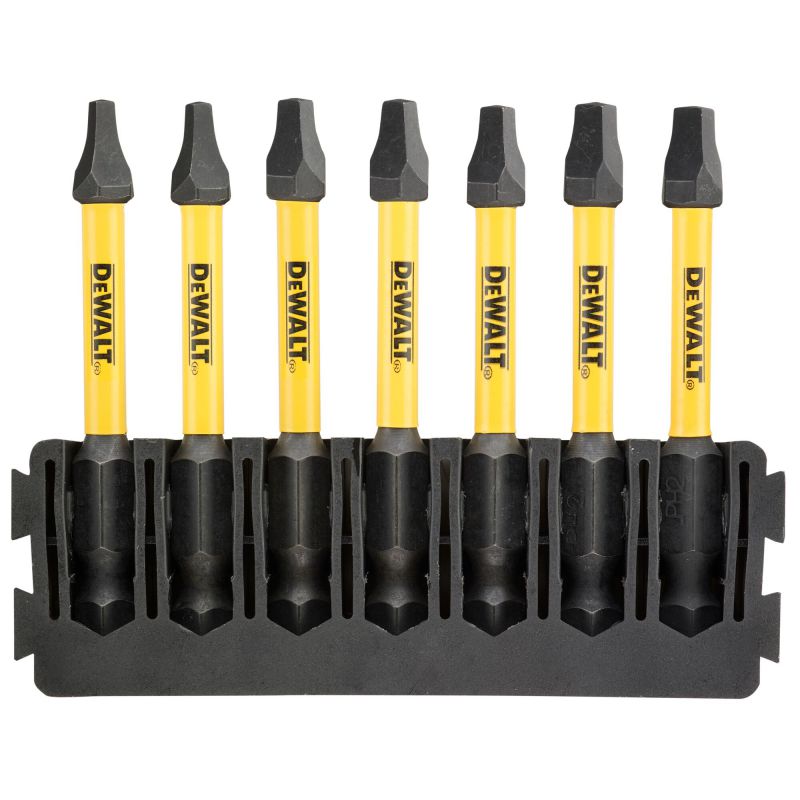 Dewalt DT70824 QZ 7PC 57mm Square Mix Bar Flextorq