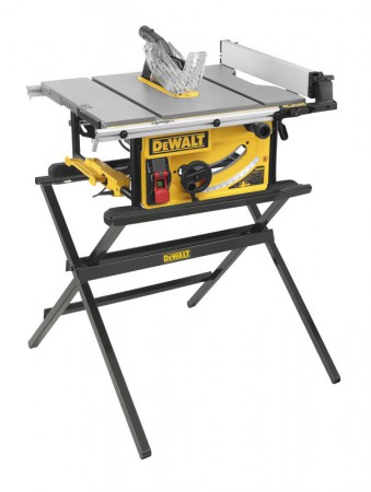 Dewalt DWE7492 240V 250MM Table Saw 825mm Rip Capacity + DWE74912 Scissor Stand