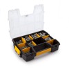 Dewalt DWSLZIPIT 200 Piece Zip-It Plasterboard Anchor Kit & Organiser £9.99 A 200 Piece Kit Containing All Metal Plasterboard Fixings Including Drywall Anchors And Screws. All These Fixings Come In A Heavy Duty Stackable Plastic Storage Case Which Has Removable Dividers. The 