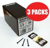 Reisser DWSB42075-6 Dry Wall Black Phosphate Screws 4.2 x 75mm, Box 500 (3 PACK) £40.29 Reisser Dwsb42075-6 Dry Wall Black Phosphate Screws 4.2 X 75mm, Box 1000 (3 Pack)
Premium Quality, Black Phosphate, With A Coarse Thread, For Use When Applying Gypsum Palsterboard To Timb