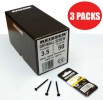Reisser DWSB35050-8 Dry Wall Black Phosphate Screws 3.5 x 50mm, Box 1000 (3 PACK) £42.79 Reisser Dwsb35050-8 Dry Wall Black Phosphate Screws 3.5 X 50mm, Box 1000 (3 Pack)
Premium Quality, Black Phosphate, With A Coarse Thread, For Use When Applying Gypsum Palsterboard To Timb