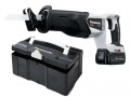 Panasonic EY45A1LJ2G31/T 18v Reciprocating saw with 2 x 18v / 5.0Ah Li-ion Batteries, charger and Systainer case (14.4v £279.00 Panasonic Ey45a1lj2g31/t 18v Reciprocating Saw With 2 X 18v / 5.0ah Li-ion Batteries, Charger And Systainer Case (14.4v Compatible)
New High-performance 5.0ah Li-ion Battery Pack*
65min. Usabl